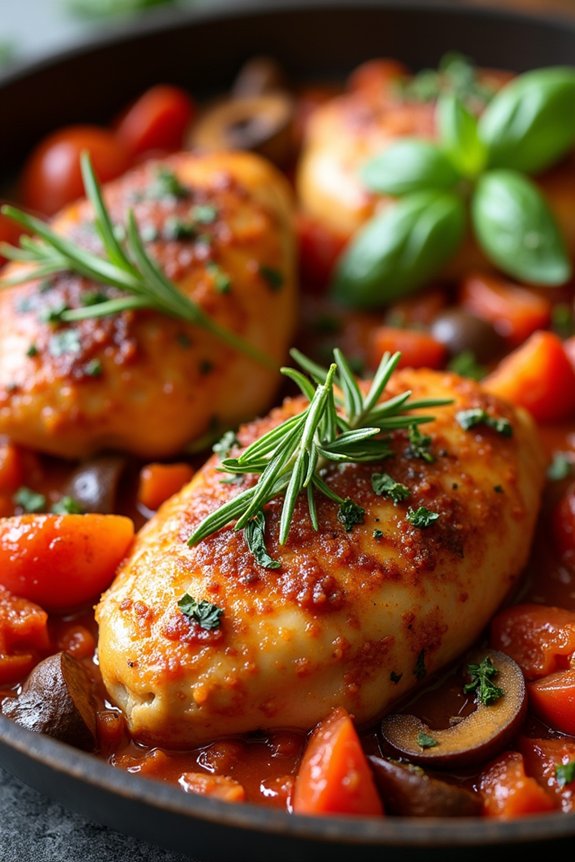 hearty rustic chicken stew