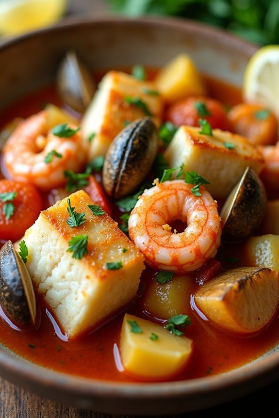 hearty seafood stew recipe