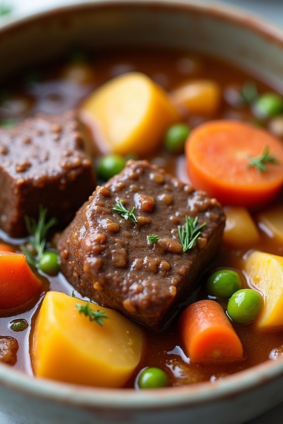 hearty slow cooker beef stew
