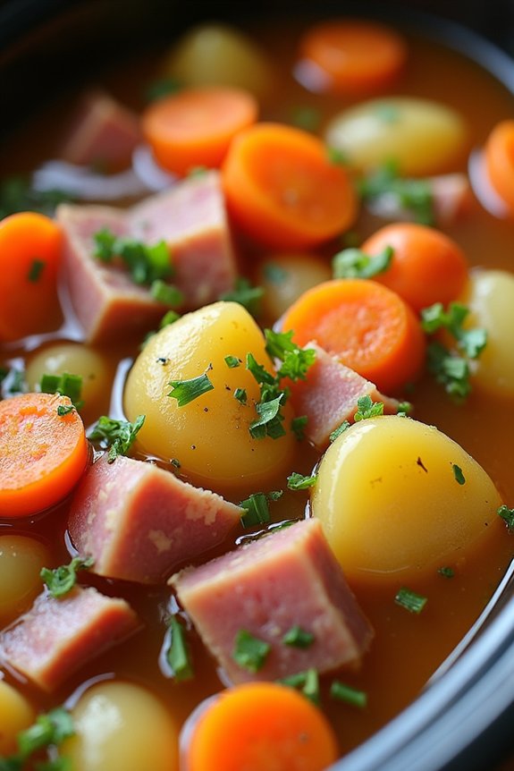 hearty slow cooker potato stew