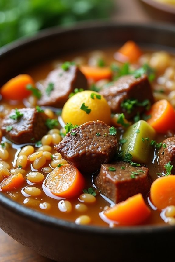 hearty slow cooker stew