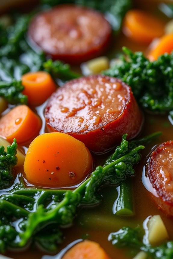 hearty smoked sausage stew