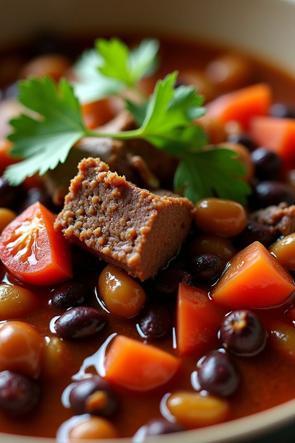 hearty smoky beef stew