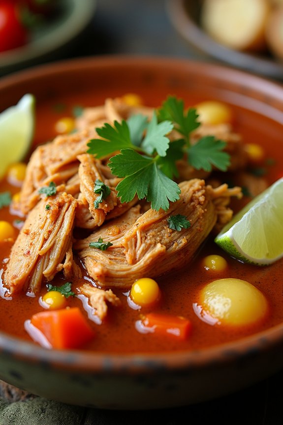 hearty smoky chicken stew