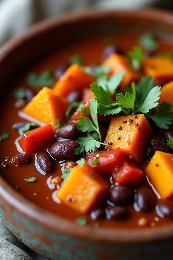 hearty smoky sweet potato stew