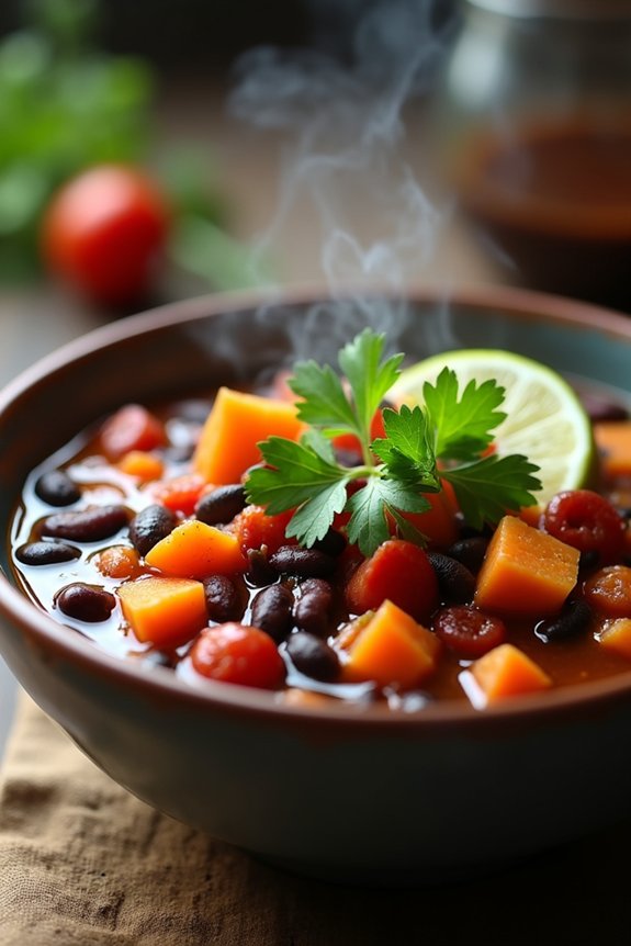 hearty smoky sweet potato stew