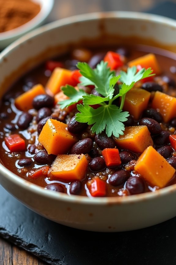hearty smoky sweet potato stew