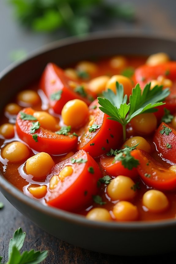 hearty smoky tomato stew