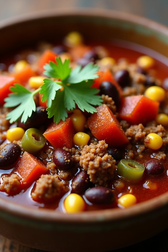 hearty southwest beef stew