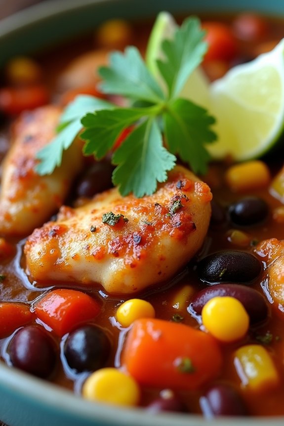 hearty southwest chicken stew