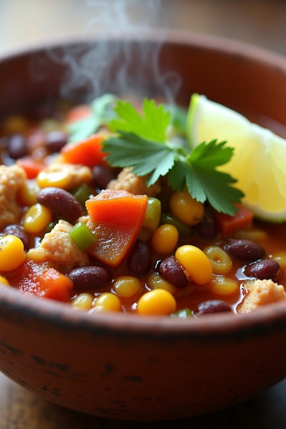 hearty southwest turkey stew