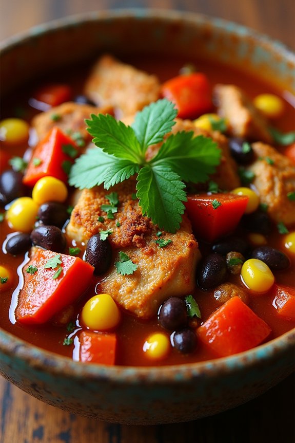 hearty spicy chicken stew