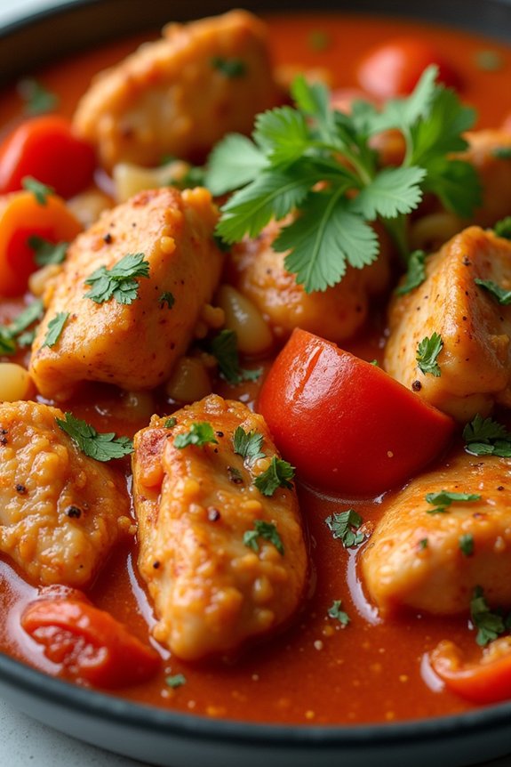 hearty spicy chicken stew
