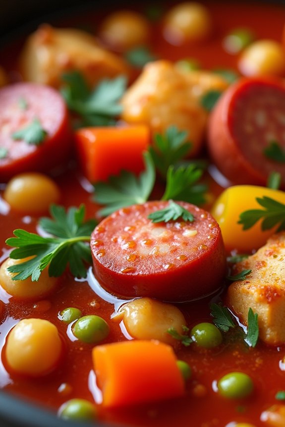 hearty spicy chicken stew