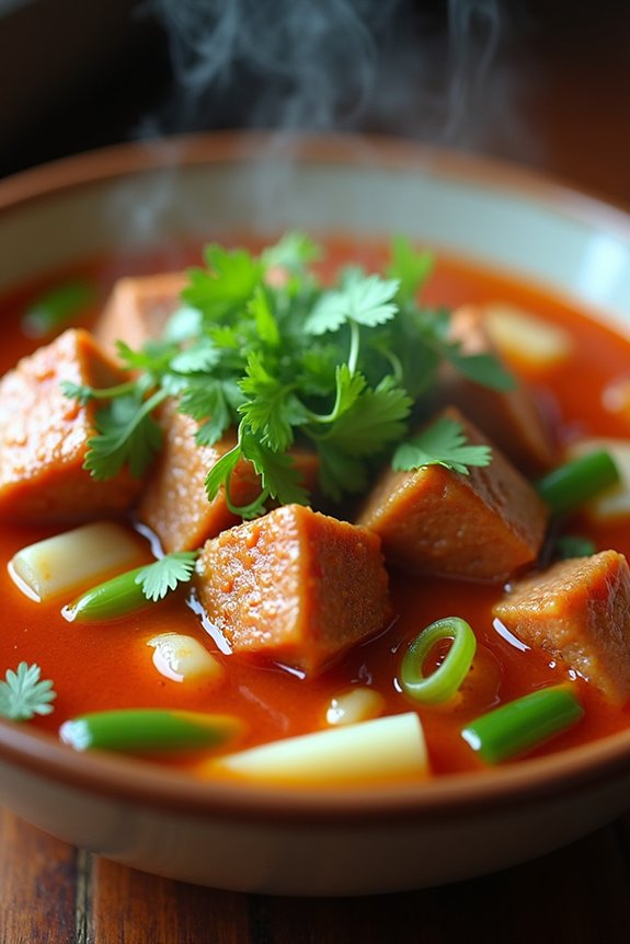 hearty spicy pork stew