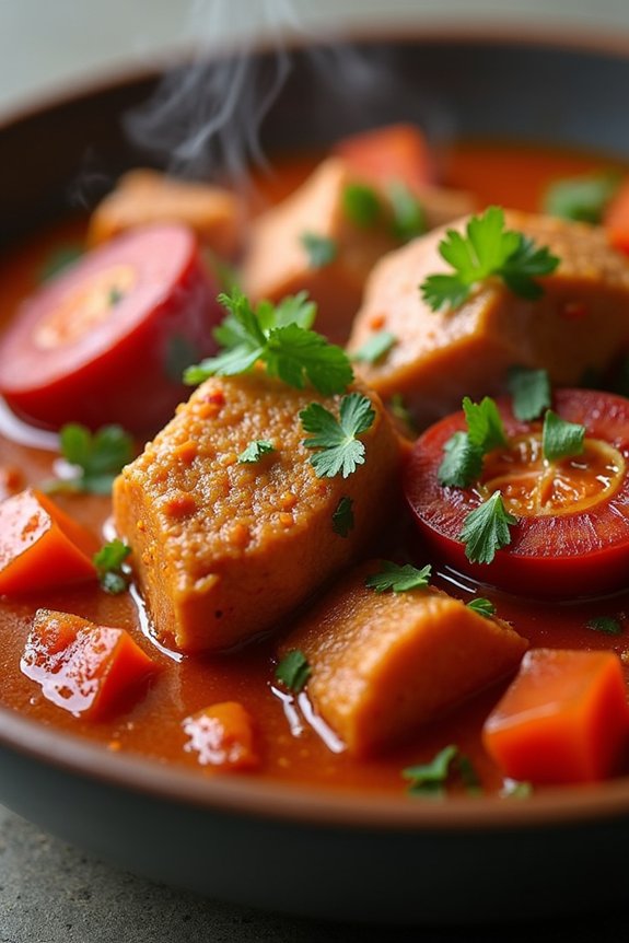 hearty spicy pork stew