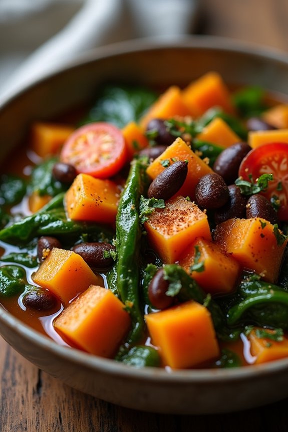 hearty sweet potato stew