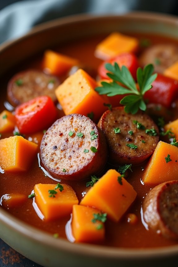hearty sweet potato stew