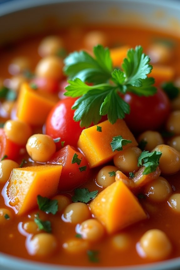 hearty sweet potato stew