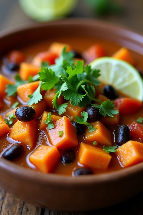 hearty sweet potato stew