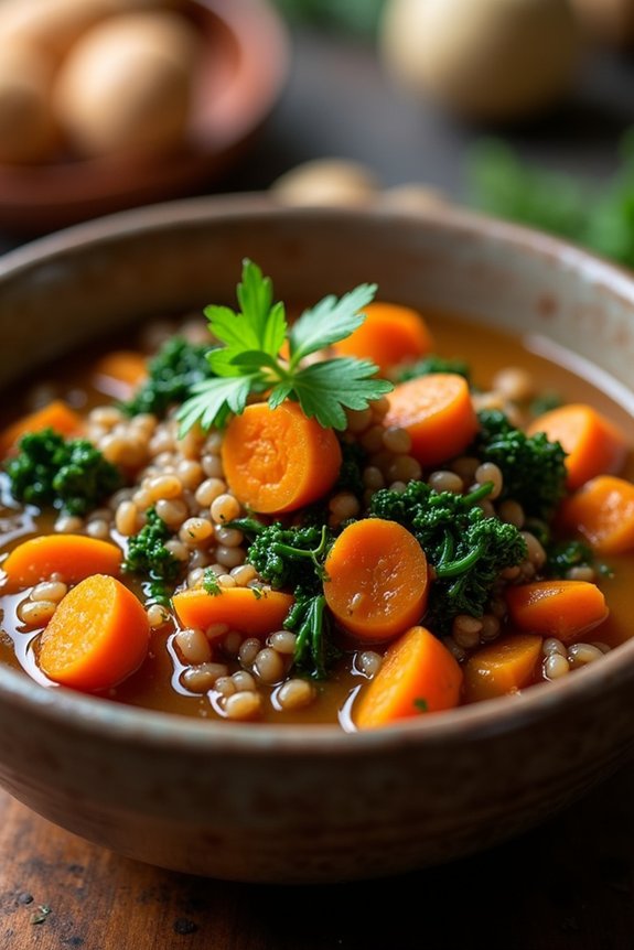 hearty sweet potato stew