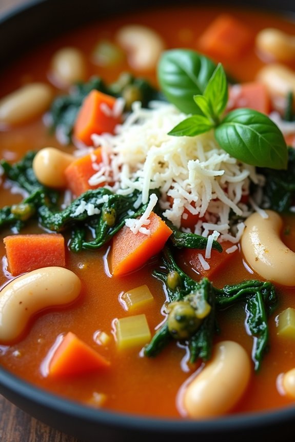 hearty tuscan bean stew