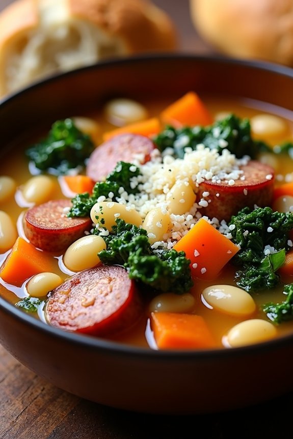 hearty tuscan bean stew