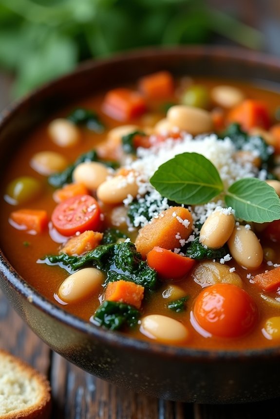 hearty tuscan bean stew