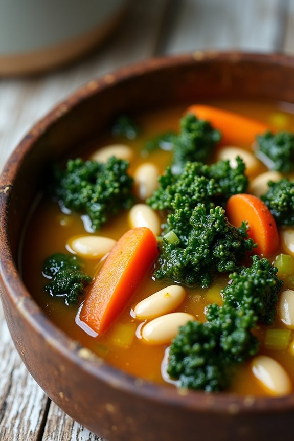 hearty tuscan kale stew