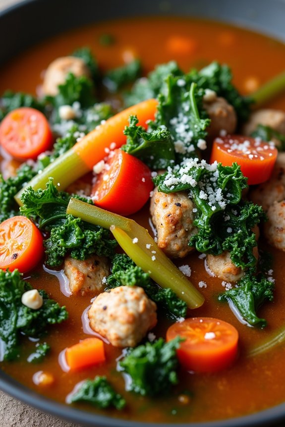 hearty tuscan turkey stew
