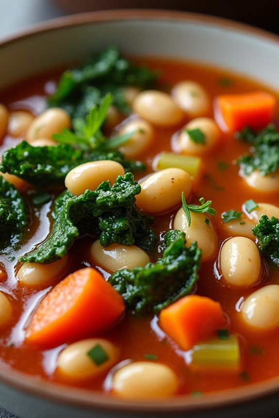 hearty tuscan white bean stew