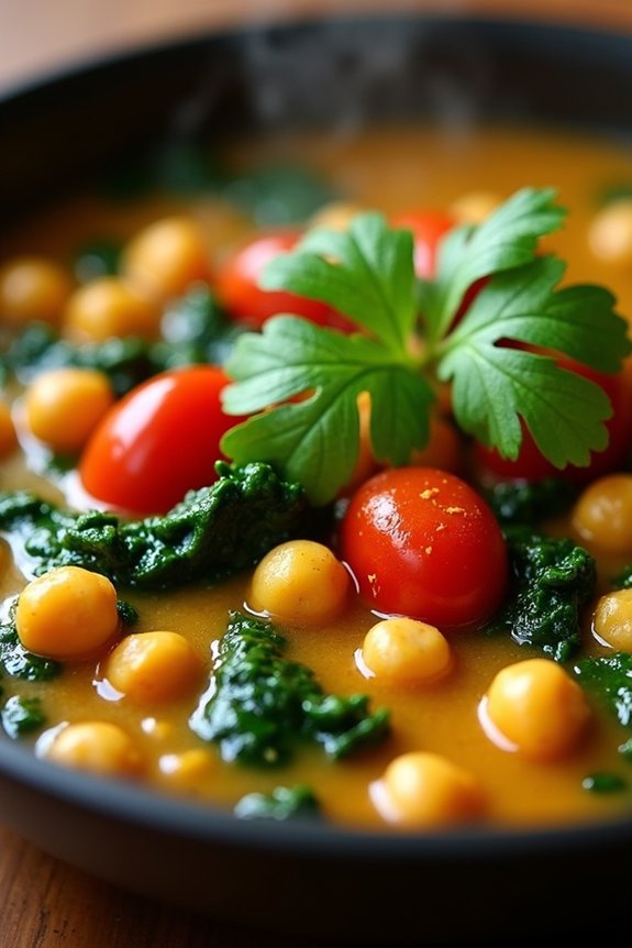 hearty vegan chickpea stew