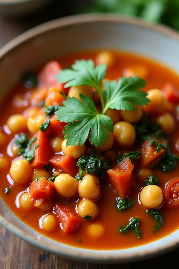 hearty vegan chickpea stew