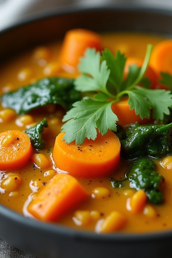 hearty vegan lentil stew