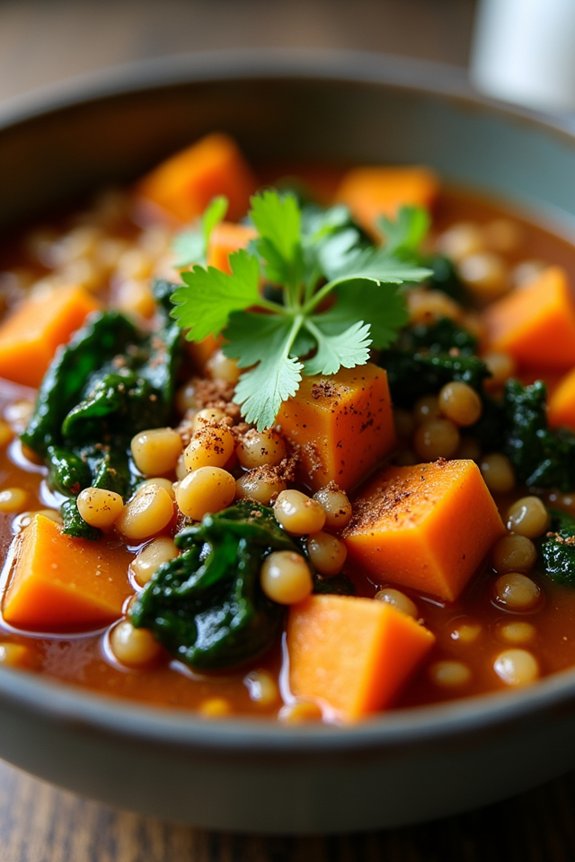 hearty vegan lentil stew
