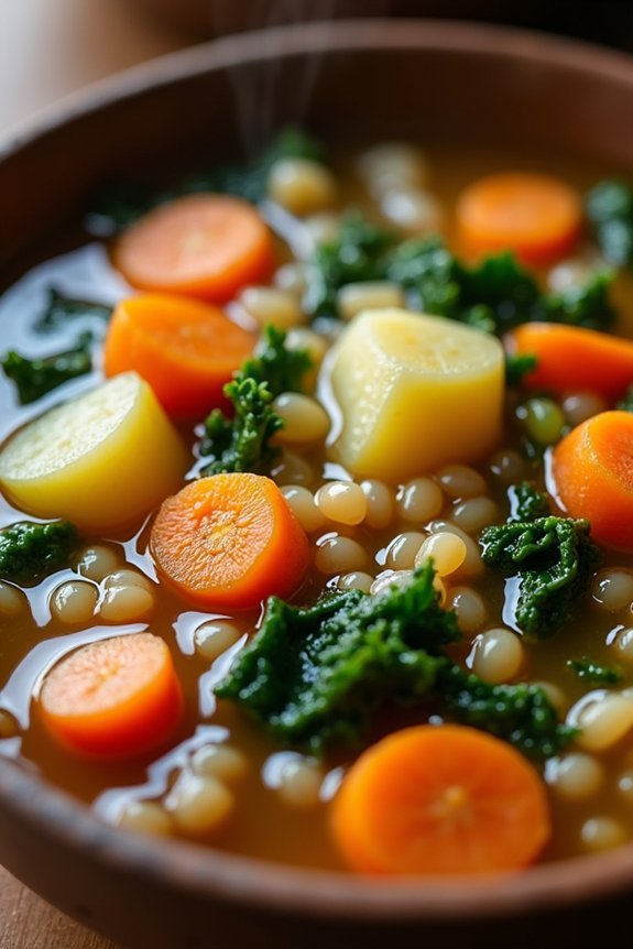 hearty vegetable barley stew