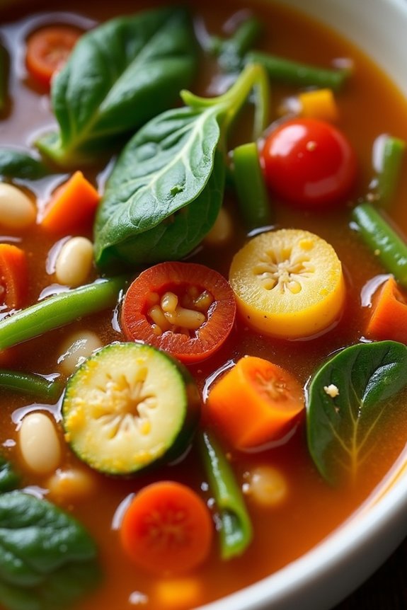 hearty vegetable summer soup