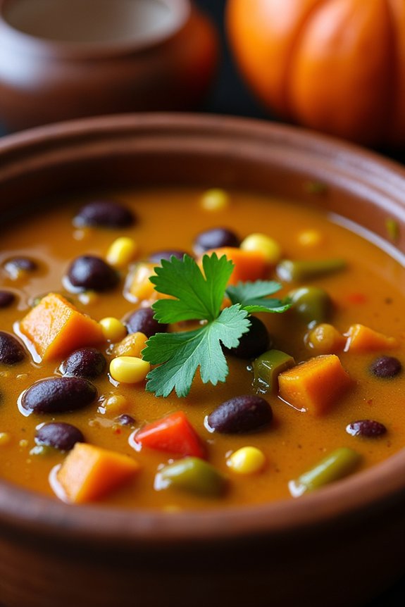 hearty vegetarian chipotle stew