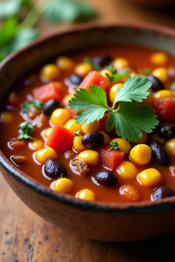 hearty vegetarian corn stew