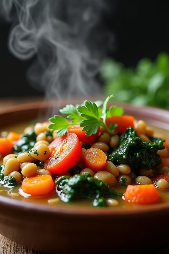 hearty vegetarian lentil stew