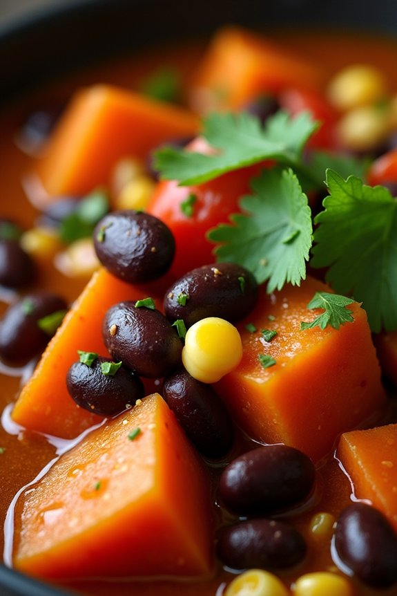 hearty vegetarian spicy stew