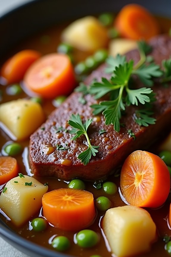hearty venison root stew