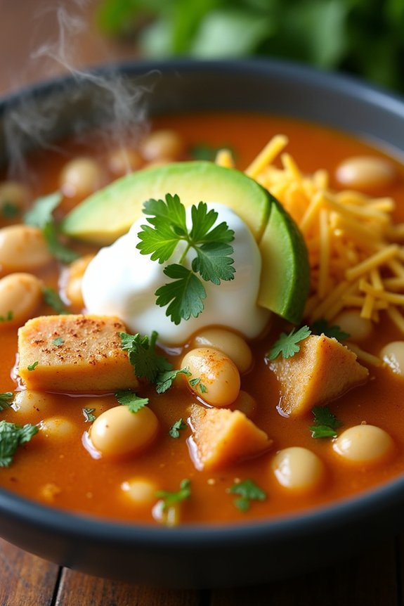 hearty white bean chili