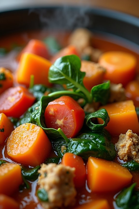 hearty whole30 turkey stew