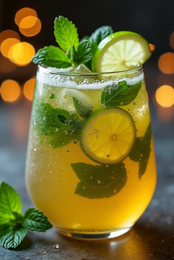herbal green tea mojito recipe