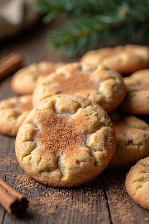 holiday cookies with cinnamon