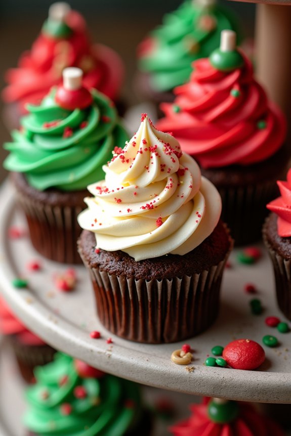 holiday cupcake tower recipe