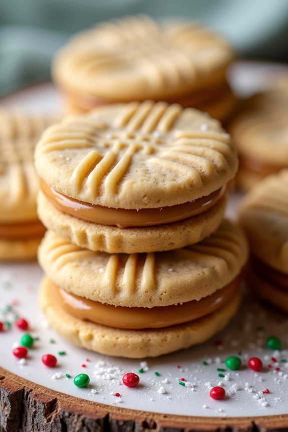 holiday peanut butter cookies