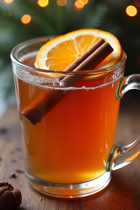 holiday spiced mulled cider