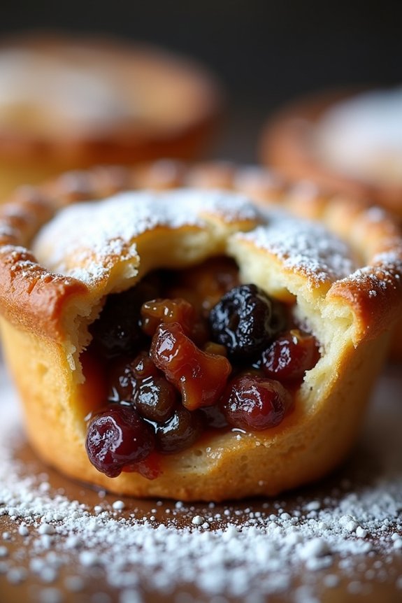 homemade festive mince pies